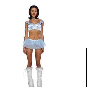 Size Small Dolls Kill Cutesy Cutie Lingerie Set